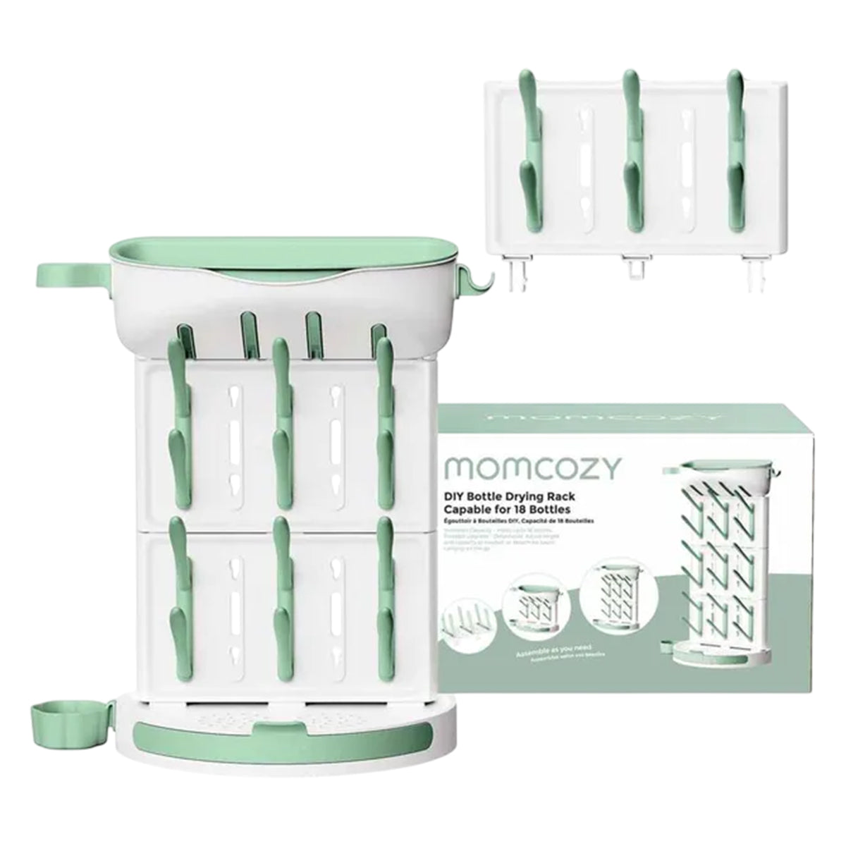 Momcozy DIY Bottle Drying Rack Capable For 18 Bottles